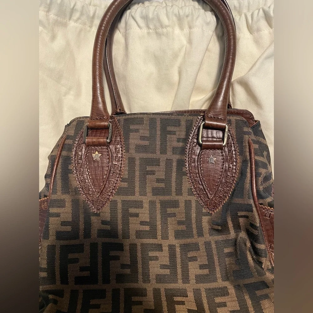 FENDI Zucca FF Du Jour Tote